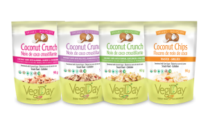 NEW VegiDay Organic Coconut Crunch