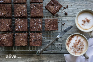 Flourless Sea Salt Chocolate Squares