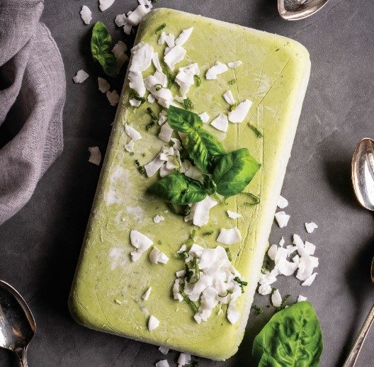 Limey Avocado Semifreddo