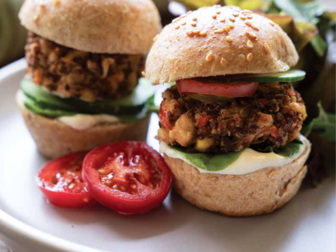 Spicy Chipotle Veggie Sliders